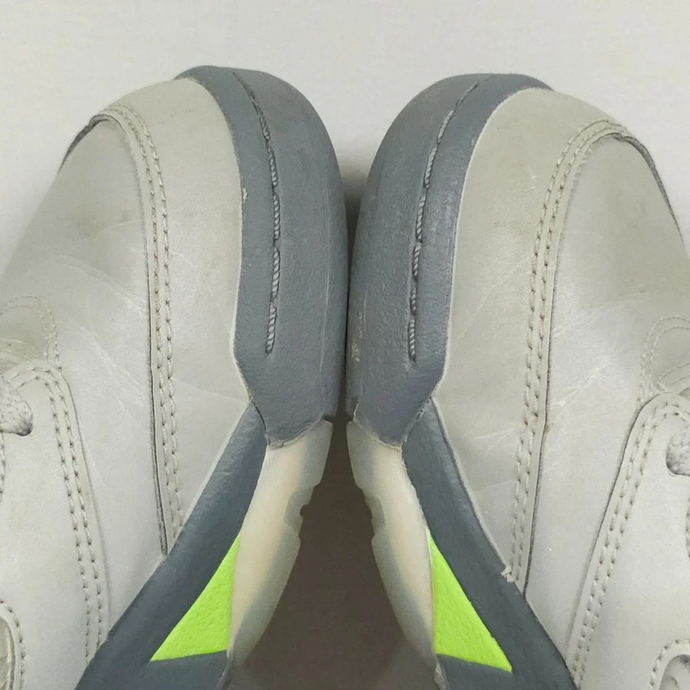 Nike Air Jordan 5 Retro Shoes Youth Size 5Y GS Green Bean Silver Reflective